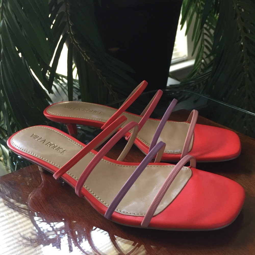 Villa Rouge VR Ridley Pink Multi Slides (6M) - Picture 13 of 15